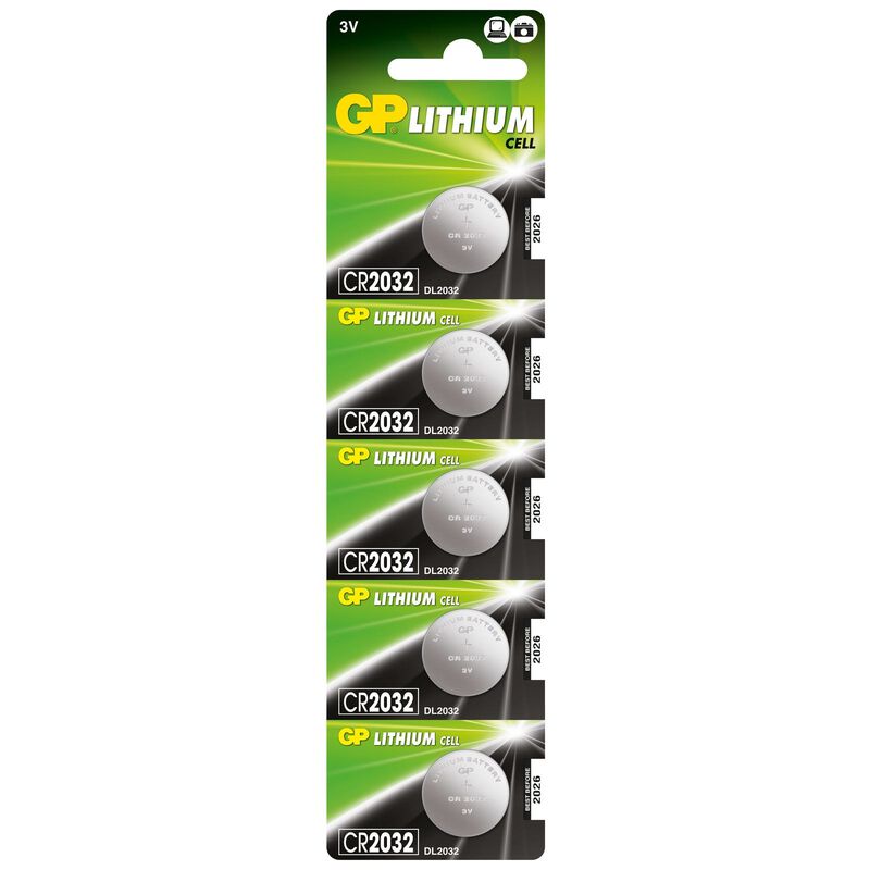 GP Lithium Button (card Of 5) Cr2032 GPPBL2032198-image null