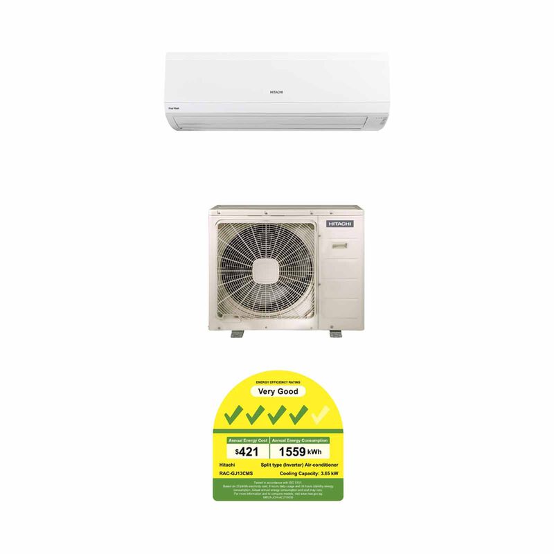 HITACHI Single Split Aircon RAS-GJ13CMS / RAC-GJ13CMS-image 1