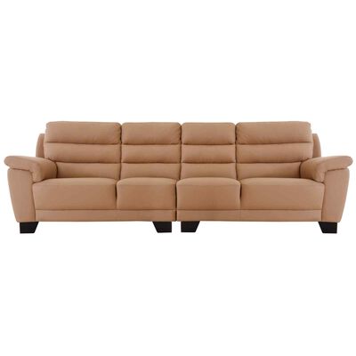 LORENZO 4 Seater (hl) Mto Half Leather Sofa NAOMI
