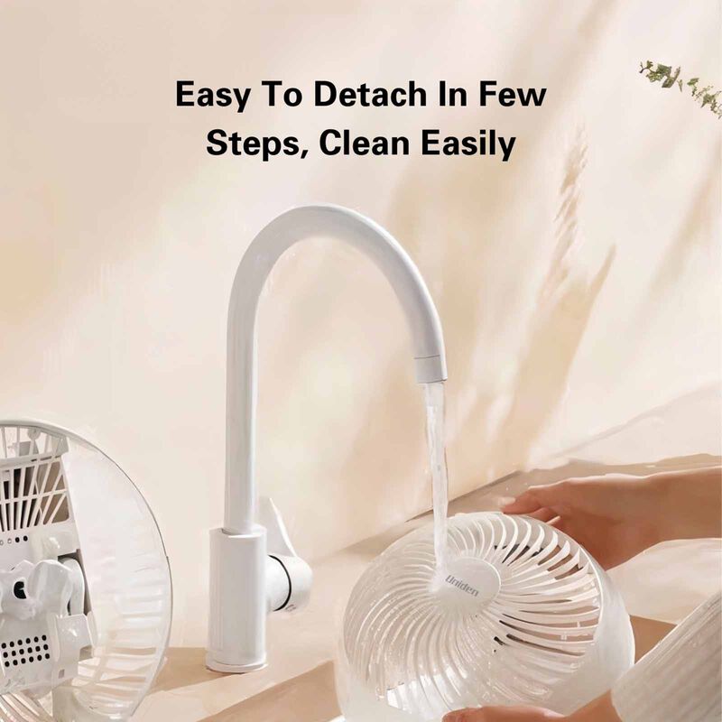 UNIDEN 6 In Intelligent Dc Circulator Fan (japan) - White AF5110-image 3