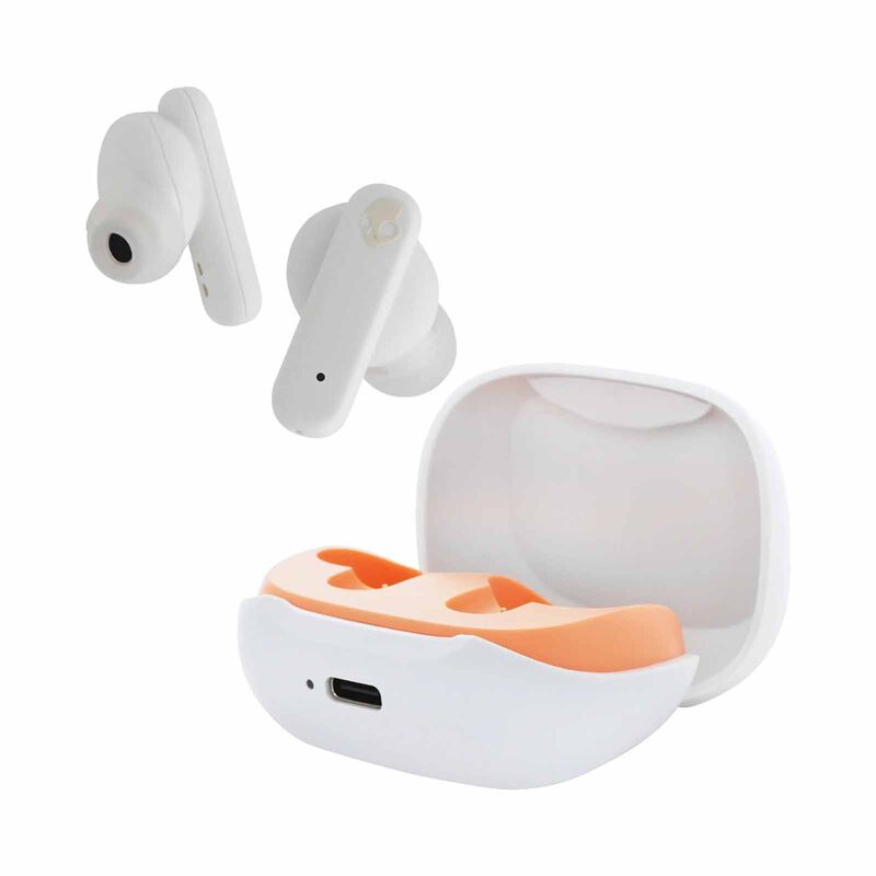 SKULLCANDY Smokin Buds True Wireless Earbuds - Bone/orange Glow SK-S2TAW-S951-image 3