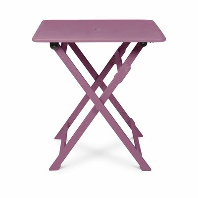 PHOENIX Flip Foldable Square Table Grape Purple70 X 70 X 75.9 Cm FLIP