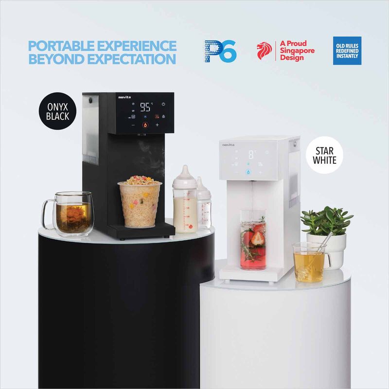 NOVITA Instant Hot/cold Water Dispenser - Onxy Black (hydroplus) P6+ - ONXY BLACK-image 8
