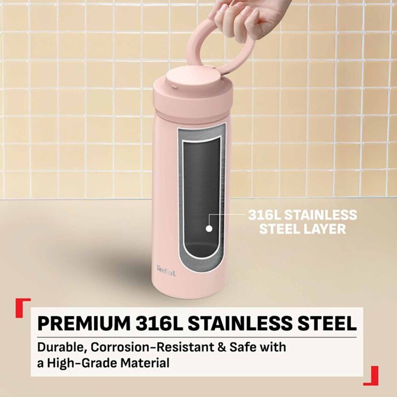 TEFAL Mobility Drinkware 450ml - Pink N37204-image 5