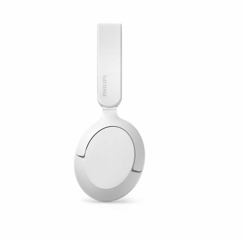 PHILIPS Wireless On-ear, 40mm Driver, Anc, Bt6.0, 70h, Hi-res Audio, Ipx4 Splash TAH6000WT/97-image 3