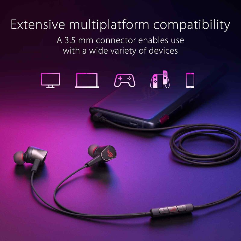 ASUS In-ear Gaming Headphones ROG CETRA II CORE-image 6