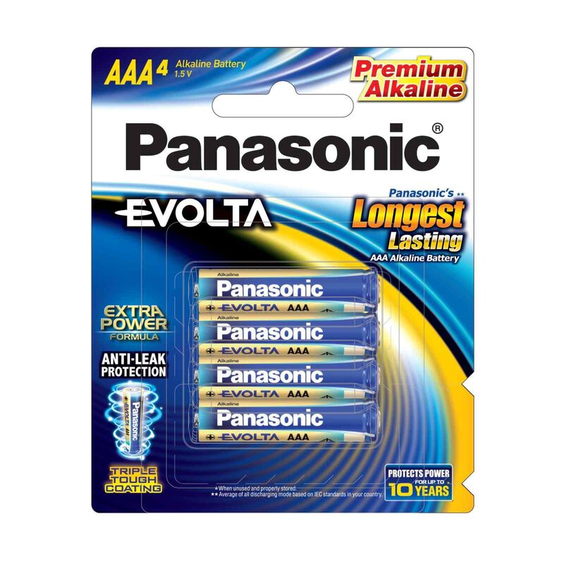 PANASONIC Evolta Aaa 4 Pcs Pack LR03EG/4B-image null