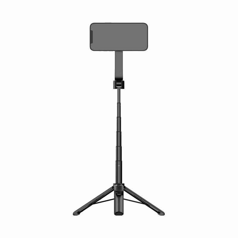 MAZER 64cm Foldable Magnetic Selfie Stick, Bt Remote-black M-MS20S-BK-image 4