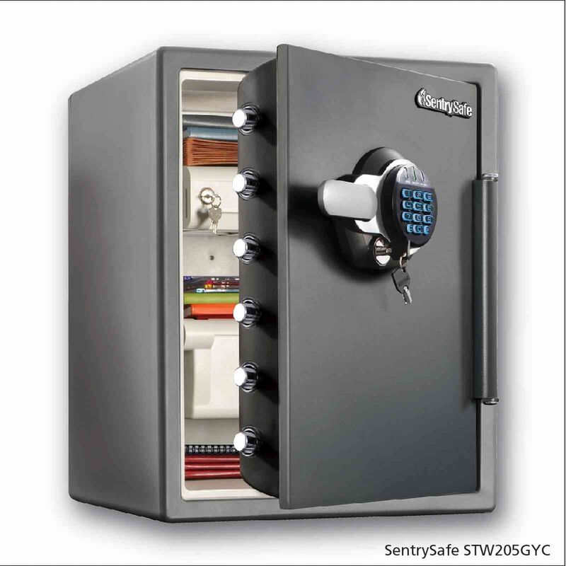 SENTRYSAFE Fire And Waterproof Digital Safe STW205GYC-image null