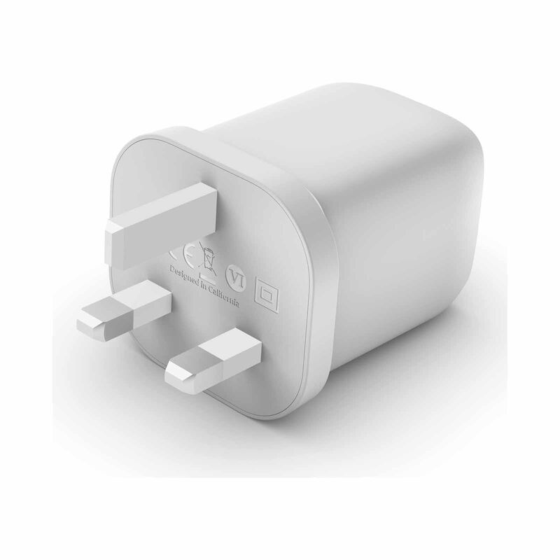 BELKIN Boostcharge Pro 65w Dual Usb-c Gan Wall Charger With Pps WCH013MYWH-image 2