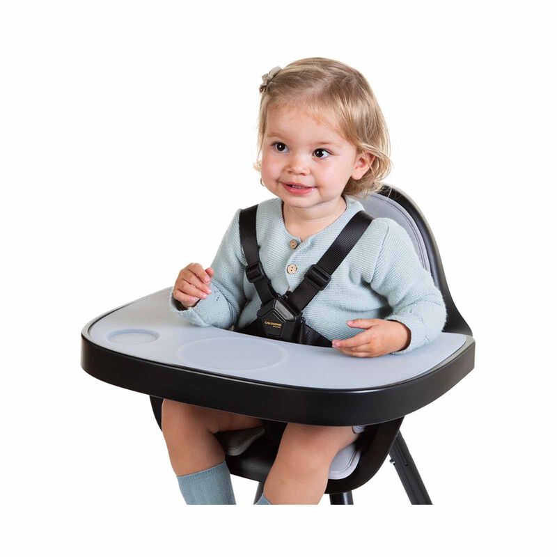 CHILDHOME Feeding Tray + Silicone Placemat - Black (online) EVOLU HIGH CHAIR-image 3