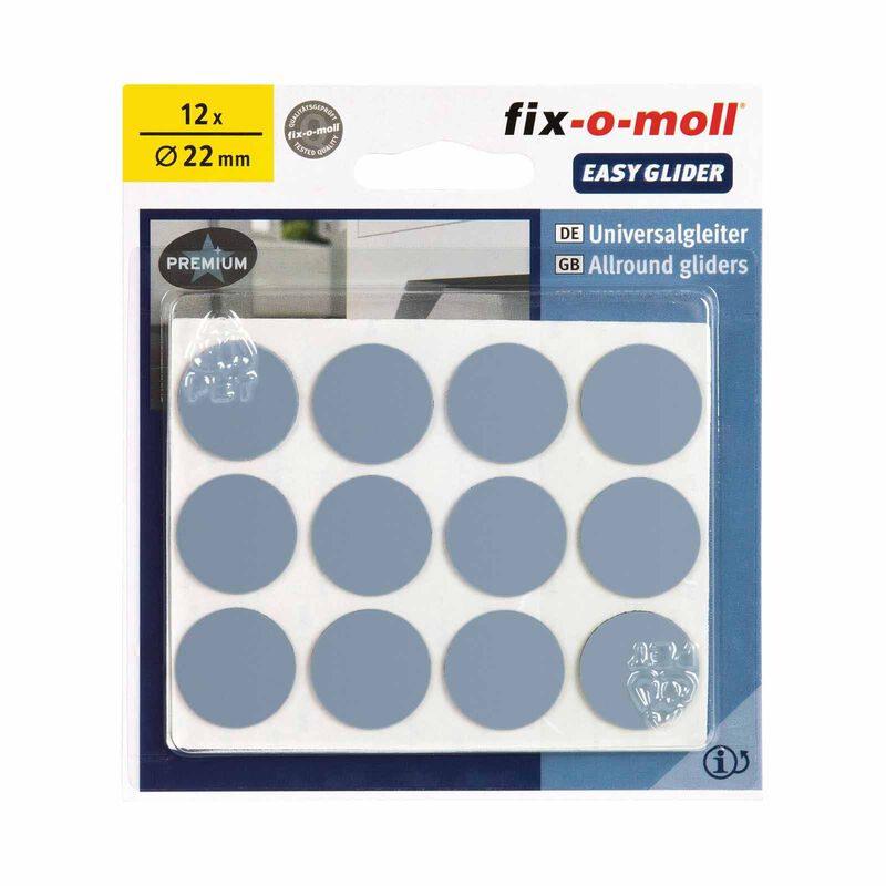 FIX-O-MOLL Self Adh W Super Glide Surface 22mm EASY GLIDER-image 2