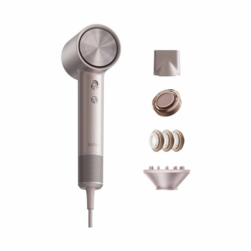 LAIFEN Swift 4 High Speed Hair Dryer - Polished Platinum SWIFT 4 - POLISHED PLATINUM-image 1