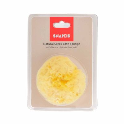 SNAPKIS NATURAL GREEK BATH SPONGE