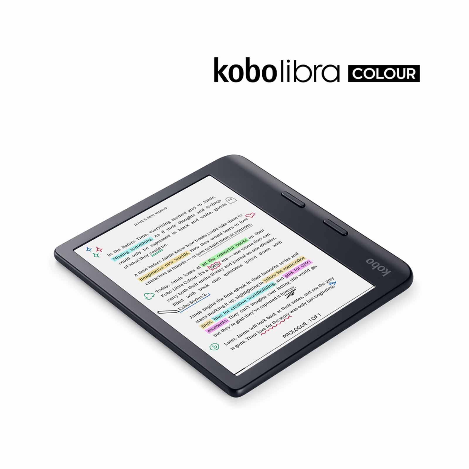 Shop RAKUTEN KO Kobo Libra Colour (black) Kaleido 3 N428-KU-BK-K