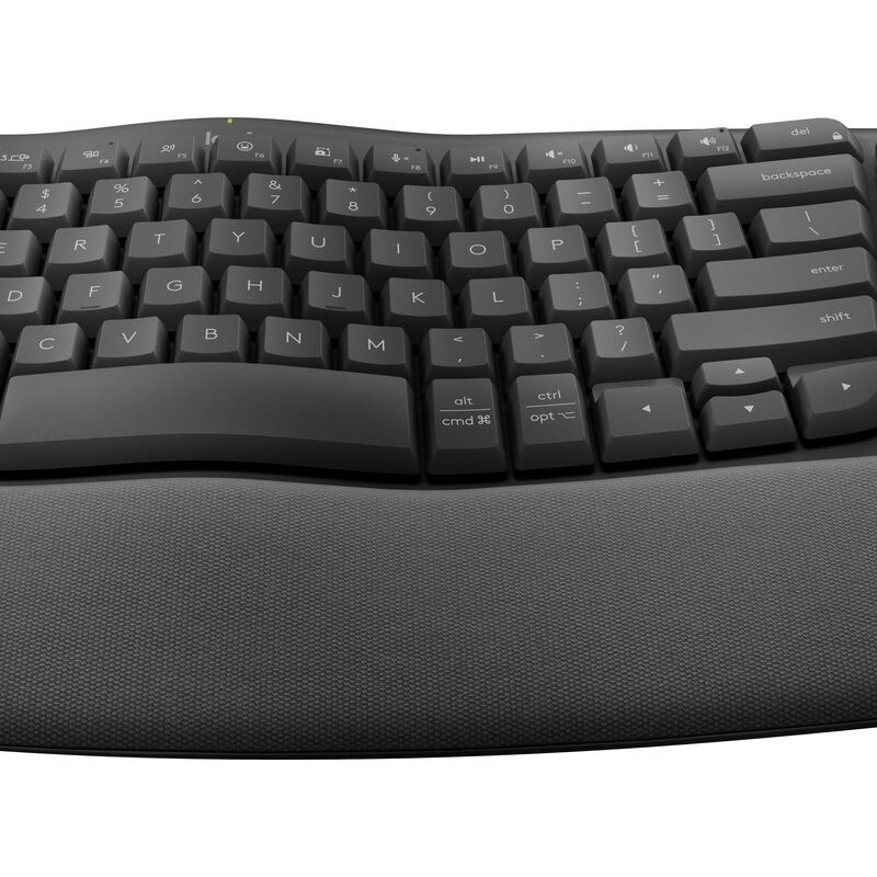 LOGITECH Wave Keys Ergonomic Wireless Kb Graphite 920-012281-image 2