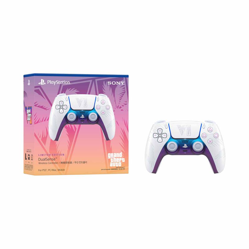 SONY Dualsense Wireless Controller - Gta Vi (b - White) CFI-ZCT2GZI-image 6