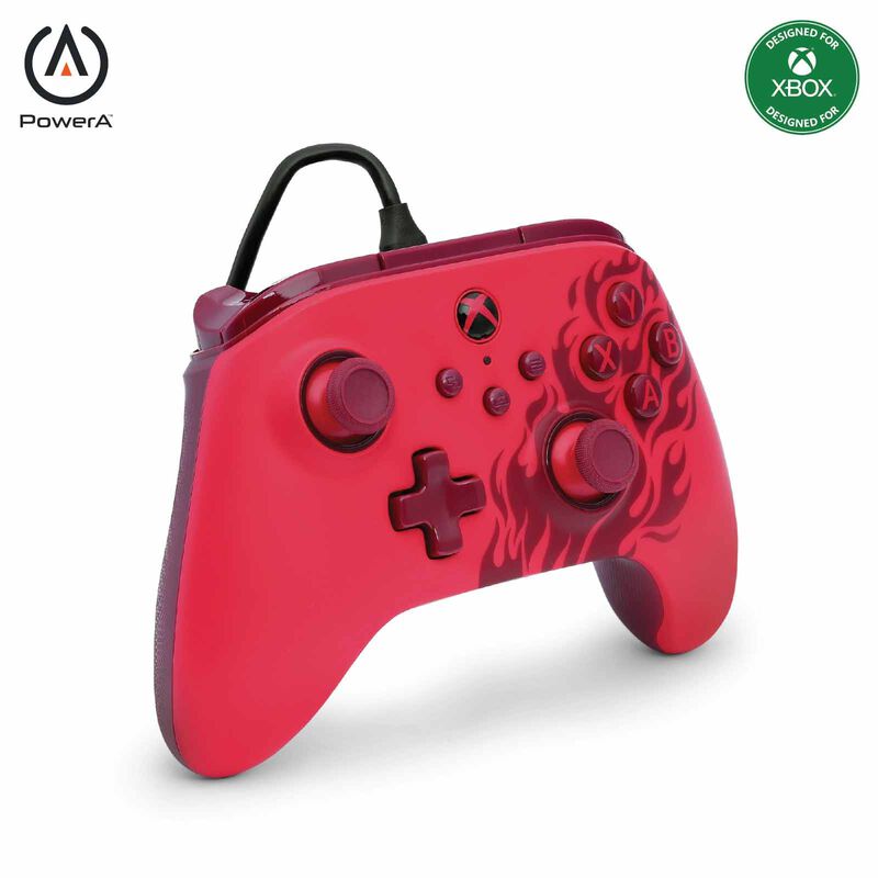 POWERA Xbx Advwired He Controller Red Flame XBGP0521-01-image 4