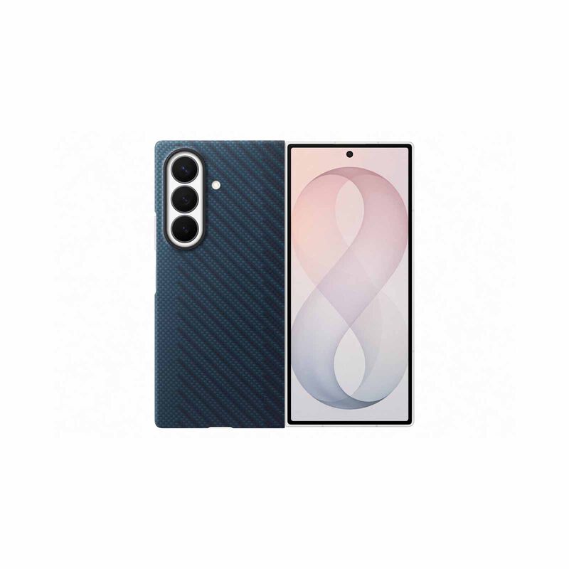 SAMSUNG Galaxy Z Fold8 Ultra Carbon Magnet Case Blue EF-KF976SNEGWW-image 1