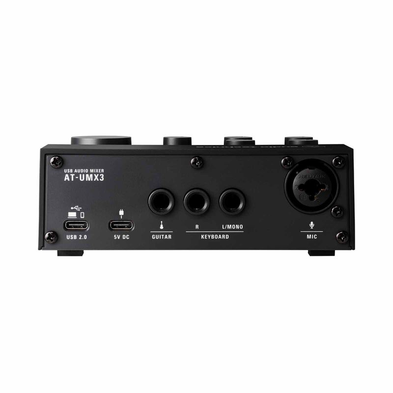 AUDIO TECH Usb Audio Mixer For Live Streaming AT-UMX3-image 4