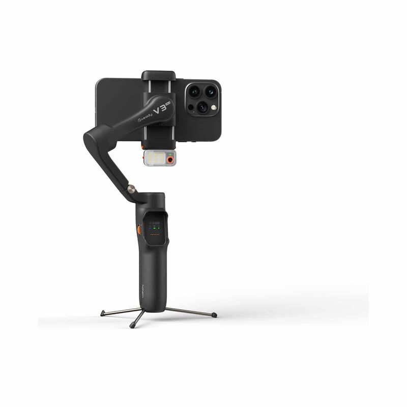 HOHEM Isteady V3 Ultra 3axis Ai Smartphone Gimbal - Black HT-ISTEADY V3U BLACK-image 3