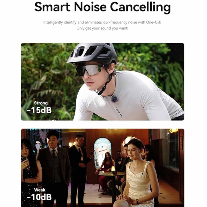 HOLLYLAND Wireless Lavalier Microphone Mini Combo (space Gray) LARK M2S MINI COMBO (DUO, SPACE GREY)-image 3