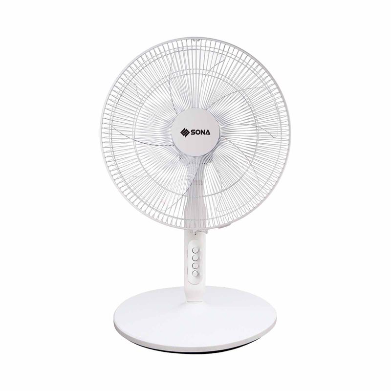 SONA 16 In Adjustable Stand Fan -white SFS6401-image 3