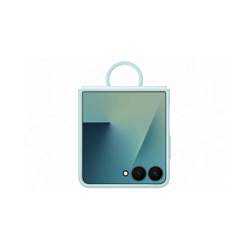 SAMSUNG Galaxy Z Flip7 Silicone Case Mint EF-PF766TMEGWW-image 3