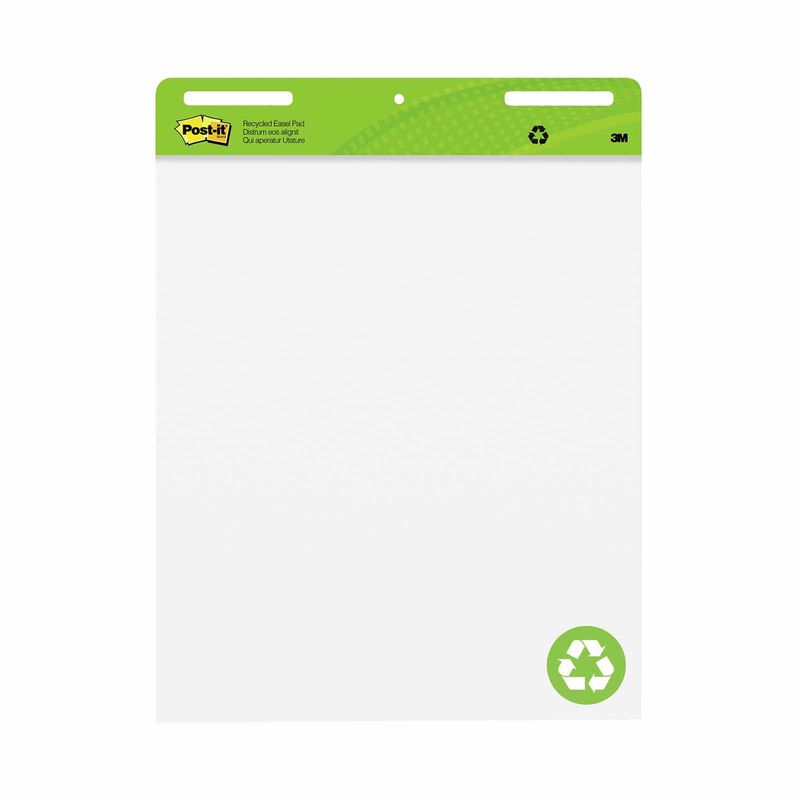 3M POST-IT Recycled Easel White 25x30in 559RP-image null