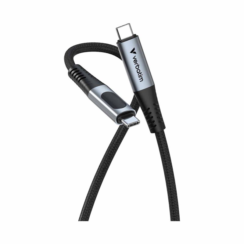 VERBATIM Sync & Charge Usb C To Usb C 240w 40 Gbps Display 120 Cm VM31849-image 2