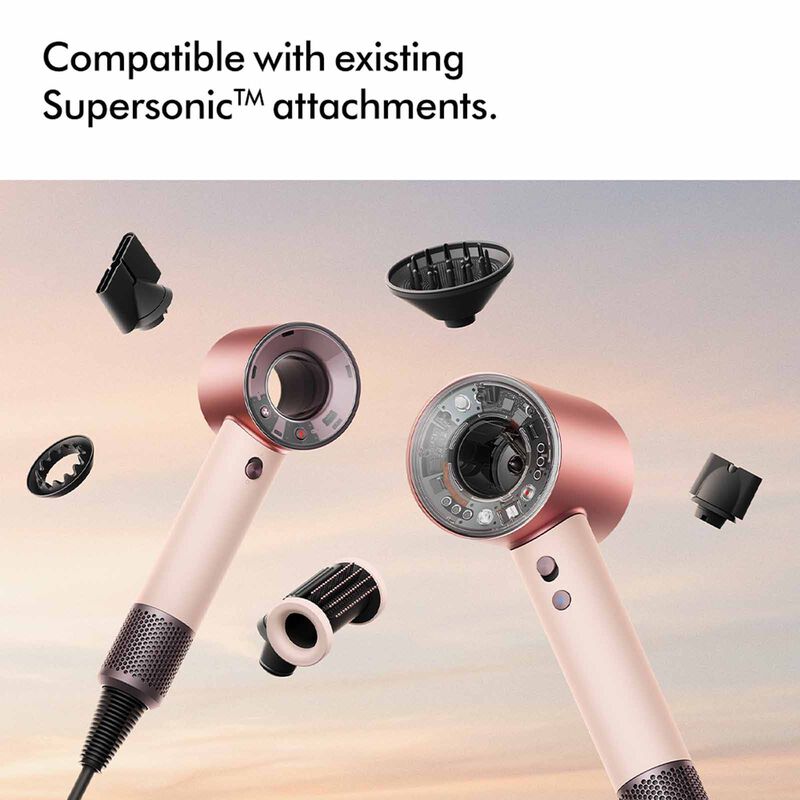 DYSON Supersonic Travel Hair Dryer Hd19 (492448-01) - Ceramic Pink/rosegold HD19 HK/MY/SG CEPK/ROSEGD-image 4