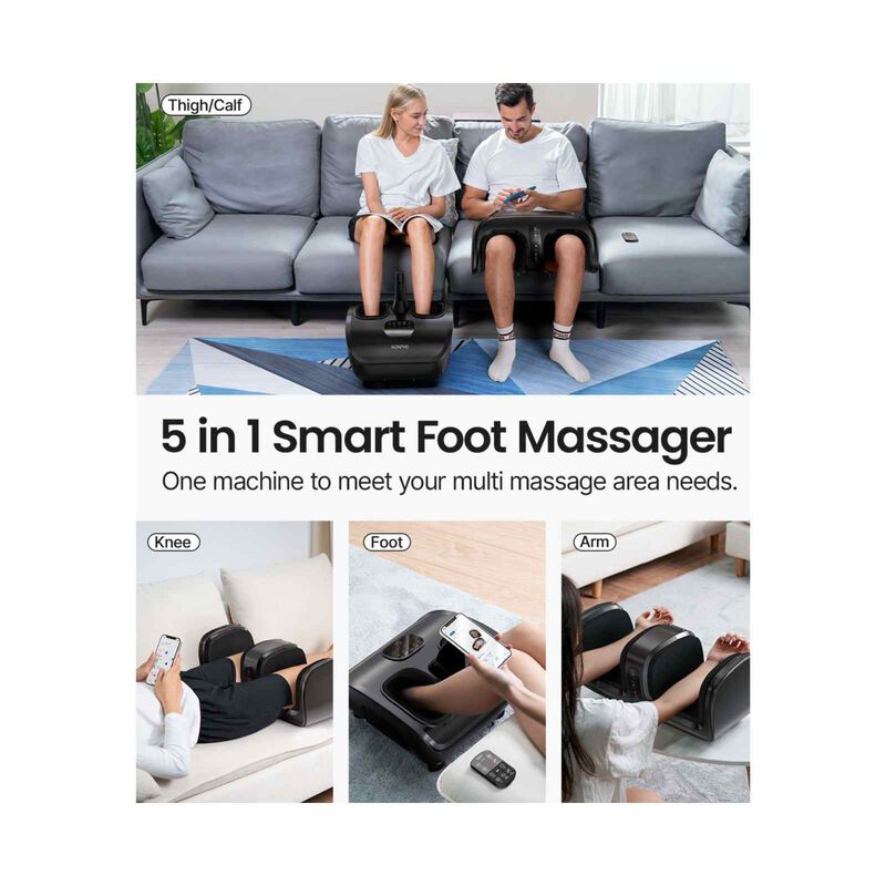 RENPHO Smart Foot And Calf Massager R-D002RS - BK-image 8