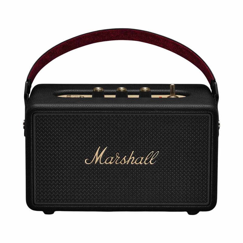 MARSHALL Portable Bluetooth Speaker KILBURN III (BLACK & BRASS)-image 1