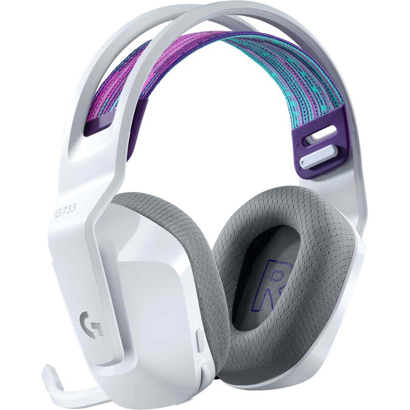 LOGITECH G733 Wireless Rgb Gaming Headset (white) 981-000886-image 2