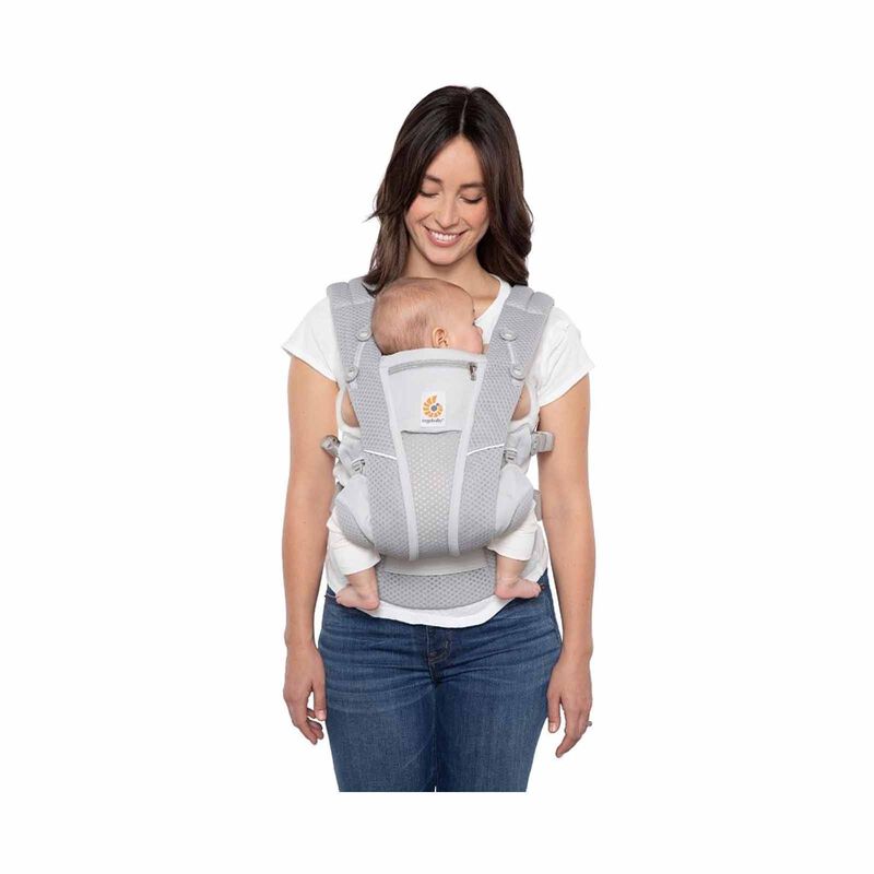 ERGOBABY Omni Breeze Baby Carrier - Pearl Grey BCZ360PGRY-image 2