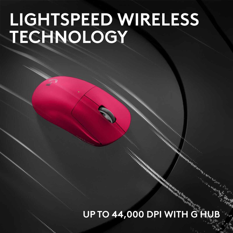 LOGITECH G Pro X Superlight 2c Gaming Mouse - Magenta 910-007547-image 5