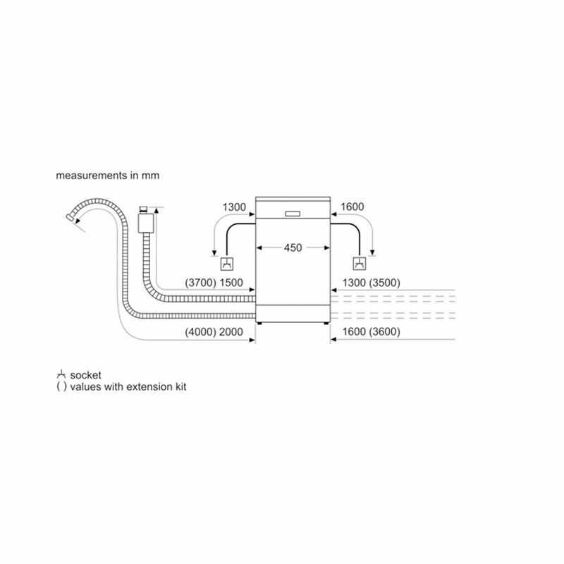 BOSCH Dishwasher 10 Place Setting - Brush Steel SPS4HMI64Q-image 9