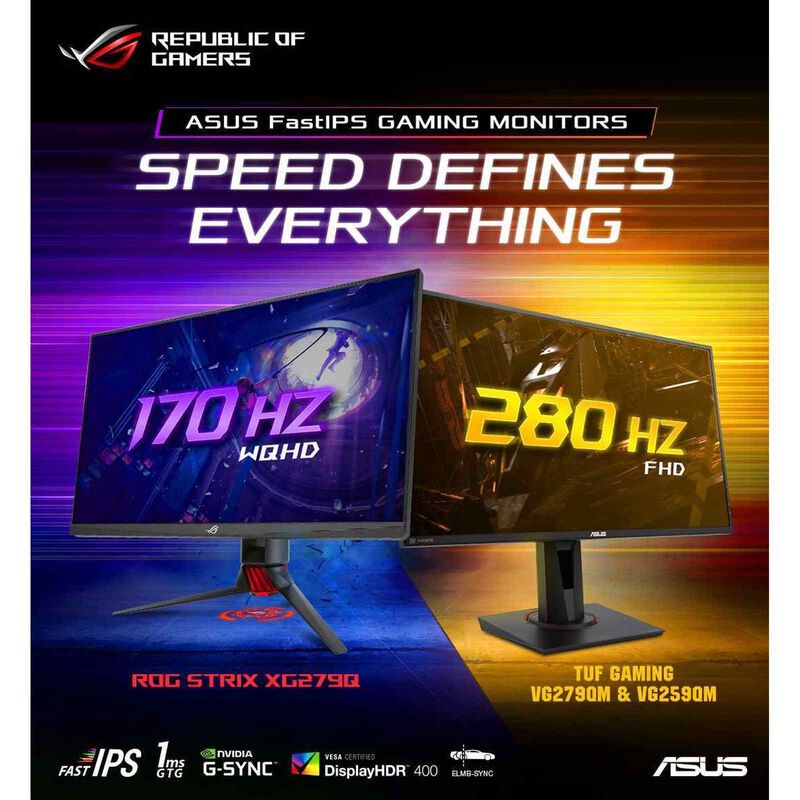 ASUS 27-inch Fhd Fast Ips Tuf Gaming Monitor VG279QM (ONLINE EXCLUSIVE)-image 3
