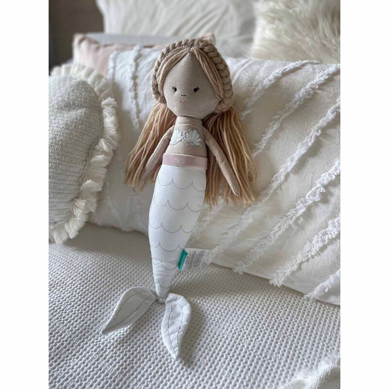 BUBBLE Plush Toy PEARL THE WHITE MERMAID-image 5