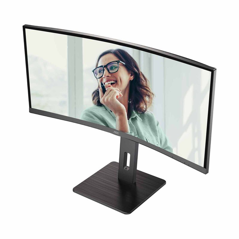 AOC 34in Wqhd Va Cuvred Usb-c Docking Monitor CU34P3CV-image 6