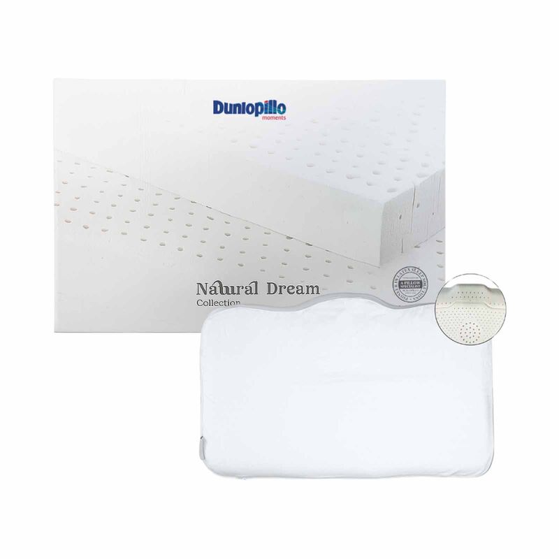 DUNLOPILLO Ergo Rest Pillow - Firm - 100% Pure Natural Latex NATURAL DREAM-image null