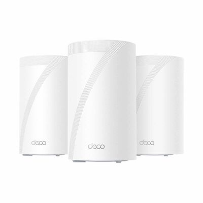 TP LINK Be11000 Whole Home Mesh Wifi 7 System (3 Pack) TPL-DECO-BE65PRO-3PK