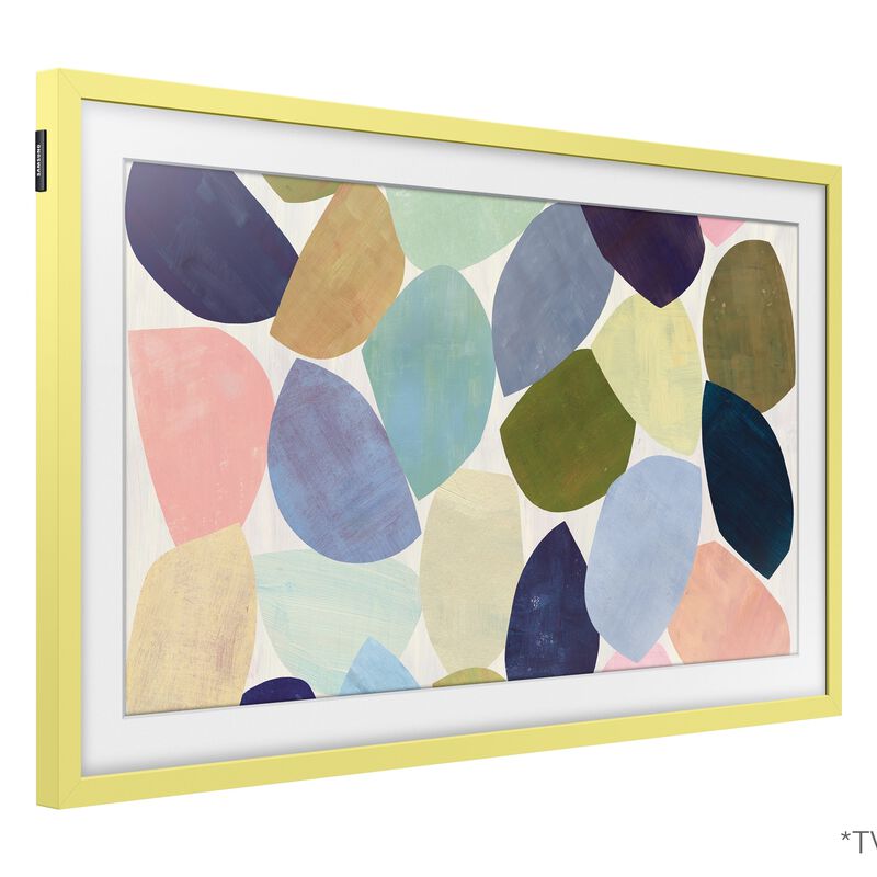 SAMSUNG 32 In Frame - Yellow Frame Bezel For Qa32ls03tbkxxs VG-SCFT32VLRU (YELLOW)-image 2