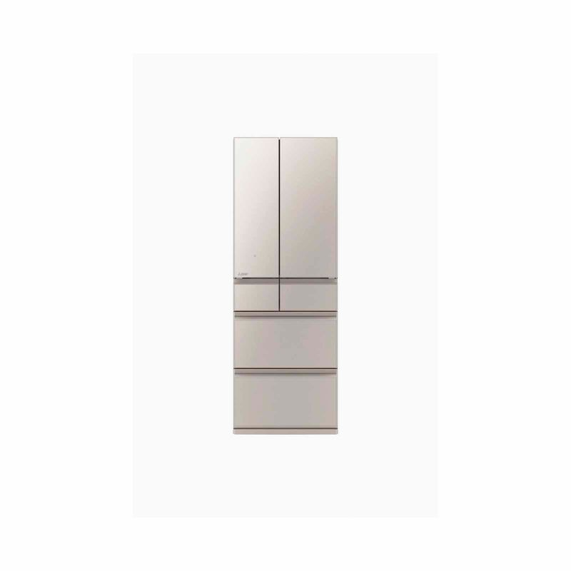 MITSUBISHI Multi Door Fridge (547l) - Glass Greige MR-WZ55K-C-P-image 1