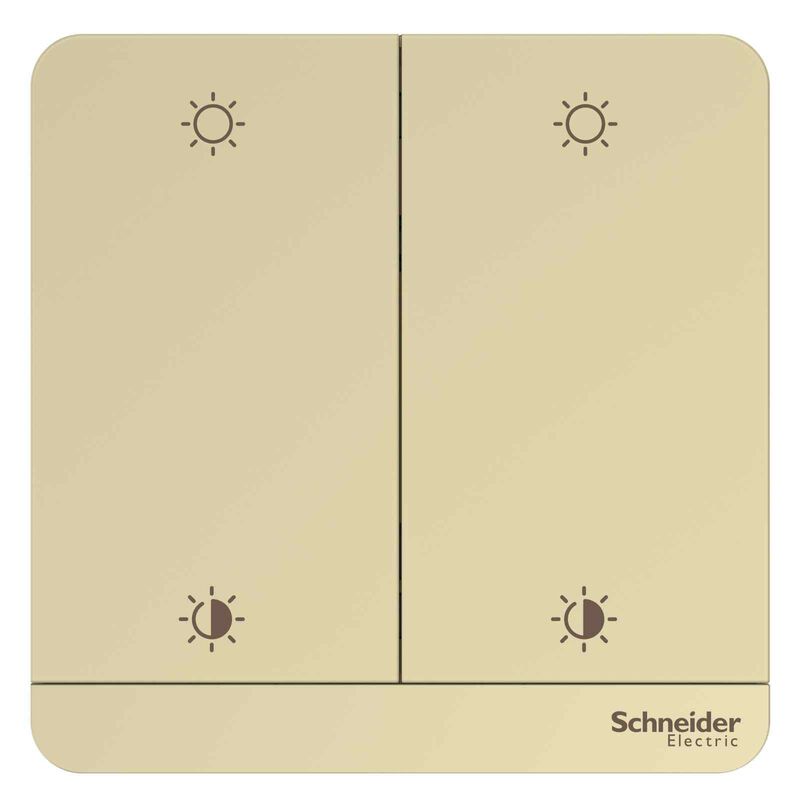 SCHNEIDER Wiser/avatar On 2 Dimmer 350 W (wine Gold) E8332DST350ZB_WG-image null