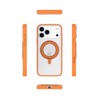 N.BRANDZ Mag360 Touch 360 Rotation Protective Case For Iphone 17 Pro Max-sunset Gold N-MAG360-IP17PM-SG