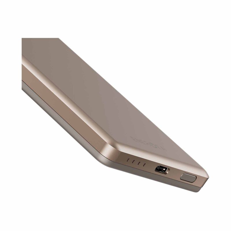 ENERGEA Alupac Mini, 5000mah Mini Aluminium Magsafe Compatible Powerbank - Gold AP-MINI5K-GLD-image 2