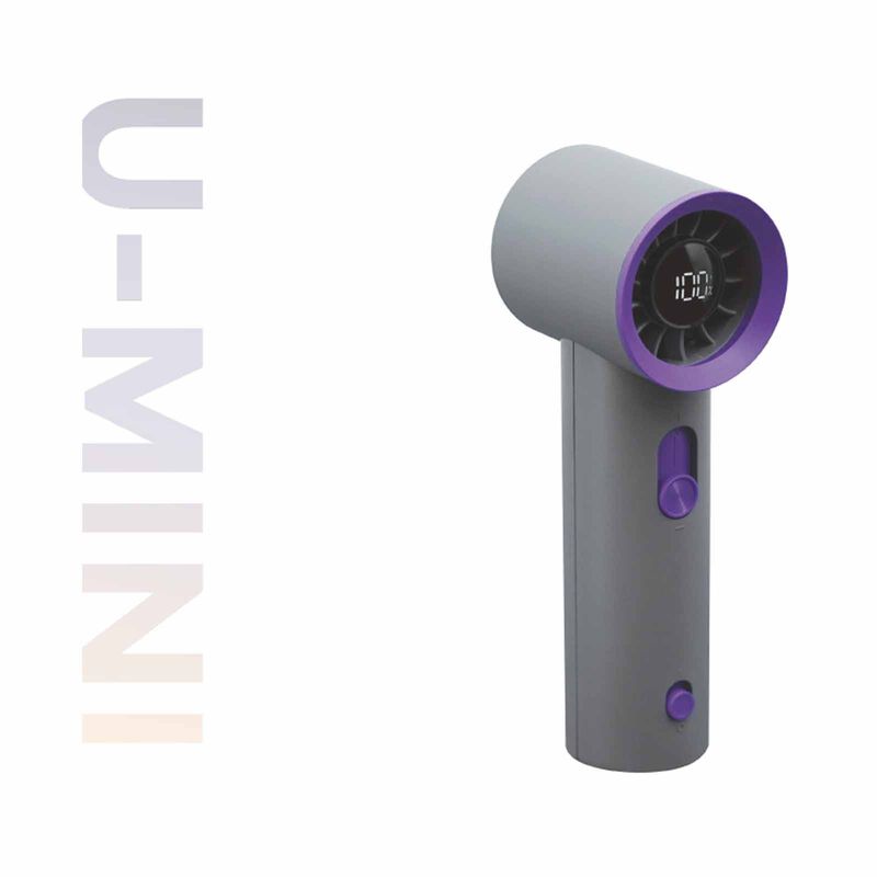 NNIO High Speed Handheld Fan U-MINI - GREY-image 3