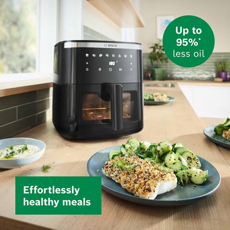 BOSCH Air Fryer (7.2l, 1800w) - Black MAF671B0GB-image 4