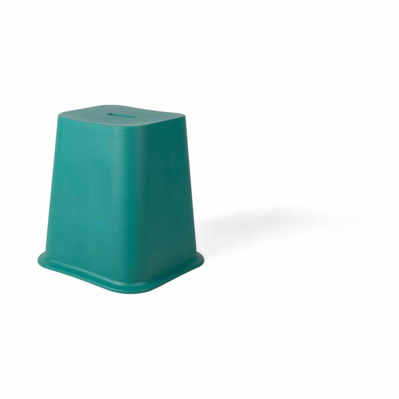 PHOENIX Pop Stool Plastic 1.4kg L40.3 Mint P-PX-50-1404-image null